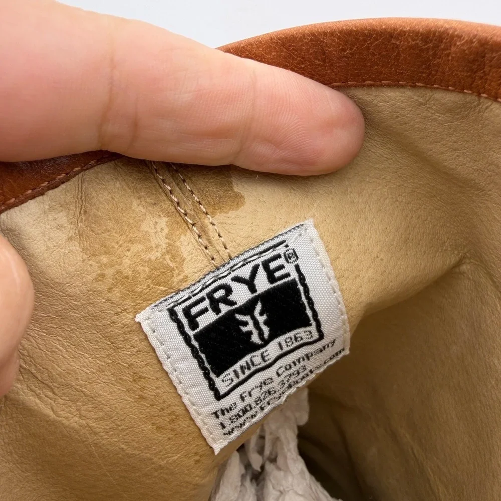 Frye harness boots